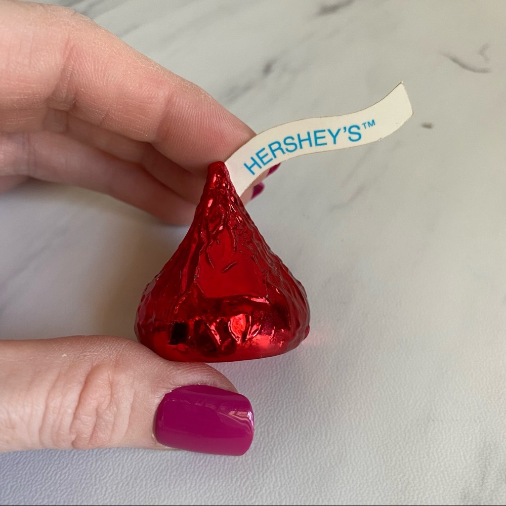 Vintage 1996 Hallmark Hershey’s Kiss Chocolate Lapel Pin Brooch